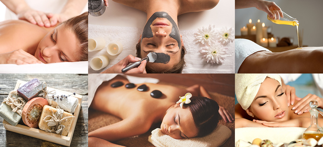 Serene luxury treatment setting
